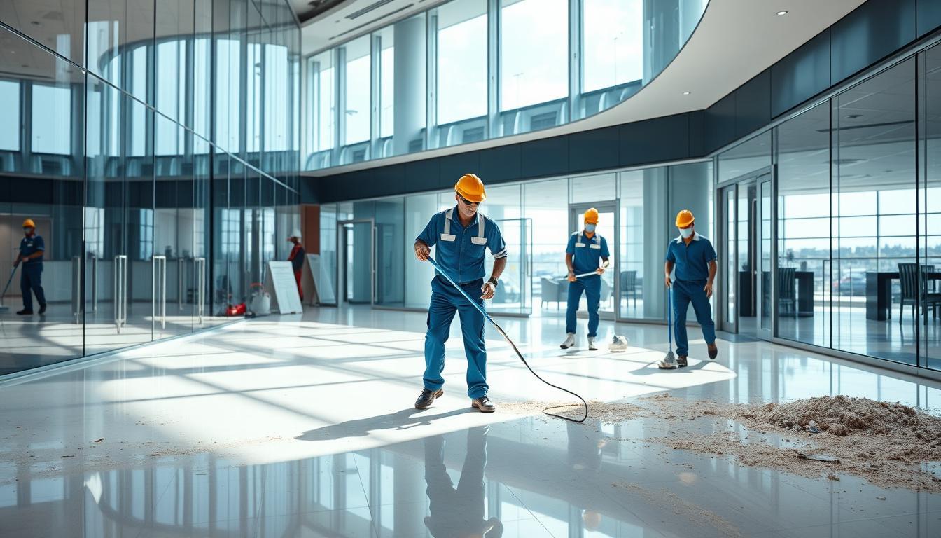Por que investir em limpeza especializada após construção no seu negócio